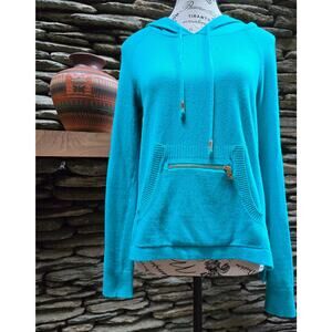 Size S Juicy Couture Teal Sweater Hoodie